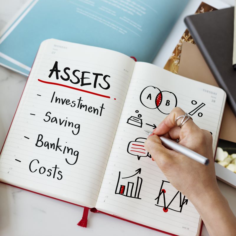 유동자산을 리빙트러스트로 어떻게 넣나요?